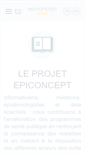 Mobile Screenshot of epiconcept.fr